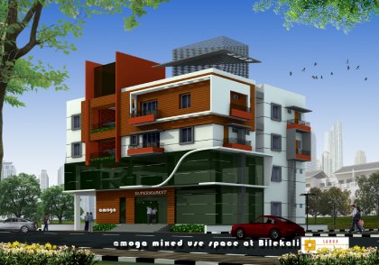Mixed use space Murthy Bilekali Project